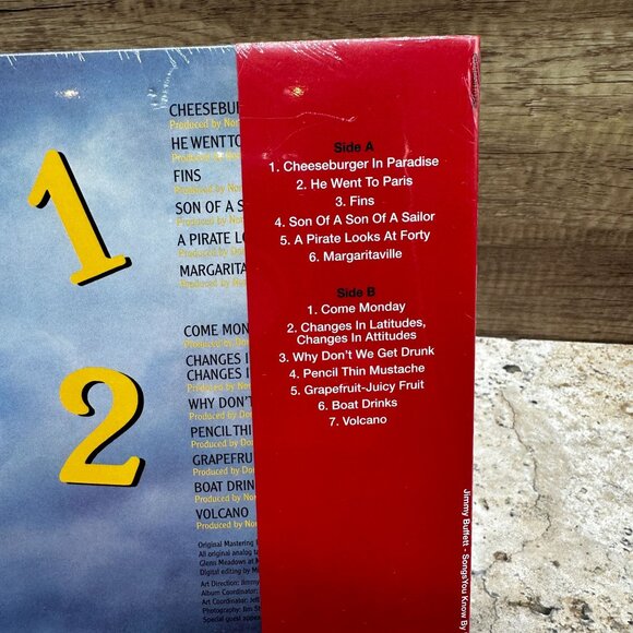 Jimmy Buffett – Songs You Know By Heart LP Red Vinyl Target Exclusive Sealed - Picture 5 of 8